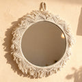 Boho Macramé Wall Mirror