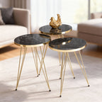 EleganceNest Trio Side Table Set