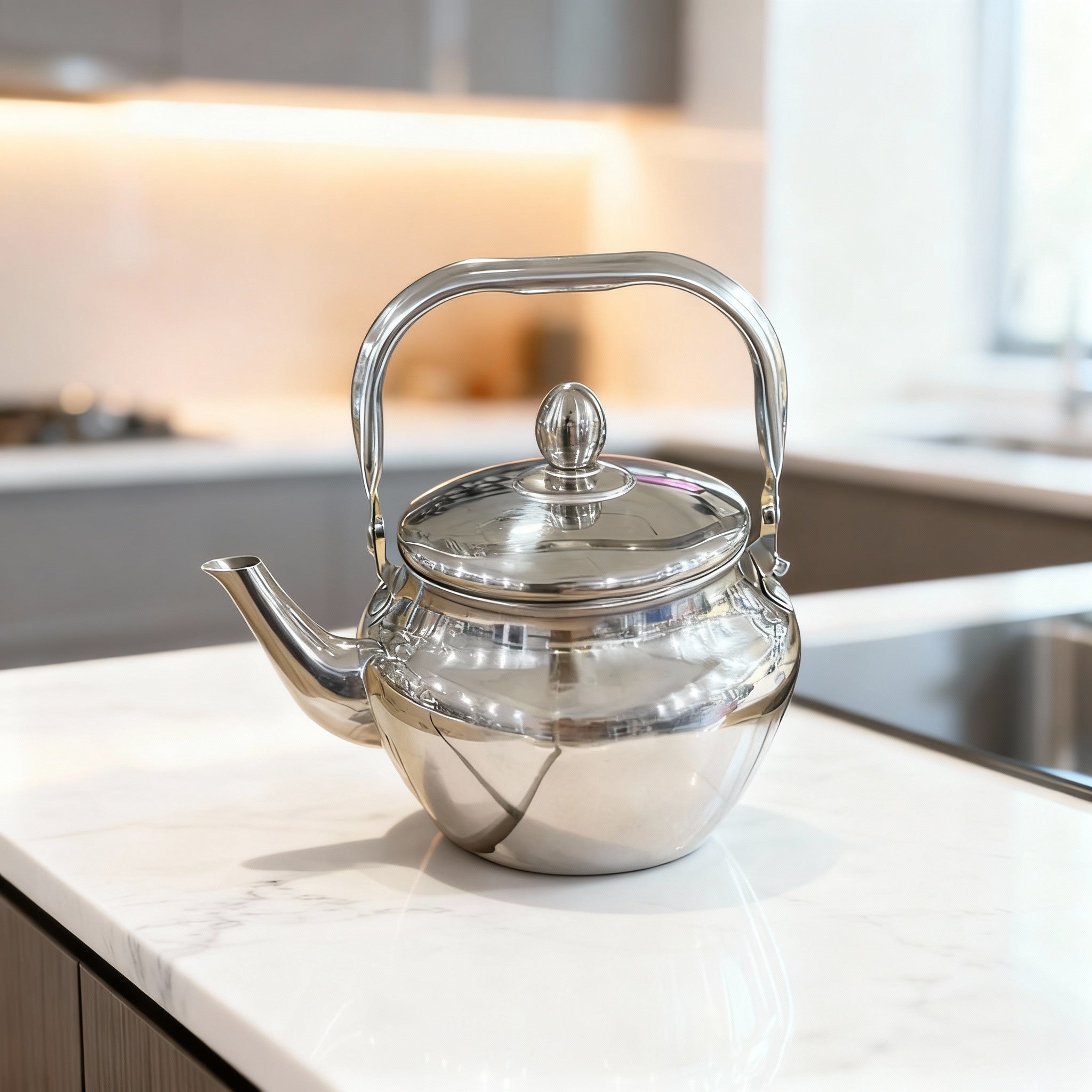 PureShine Stainless Steel Kettle