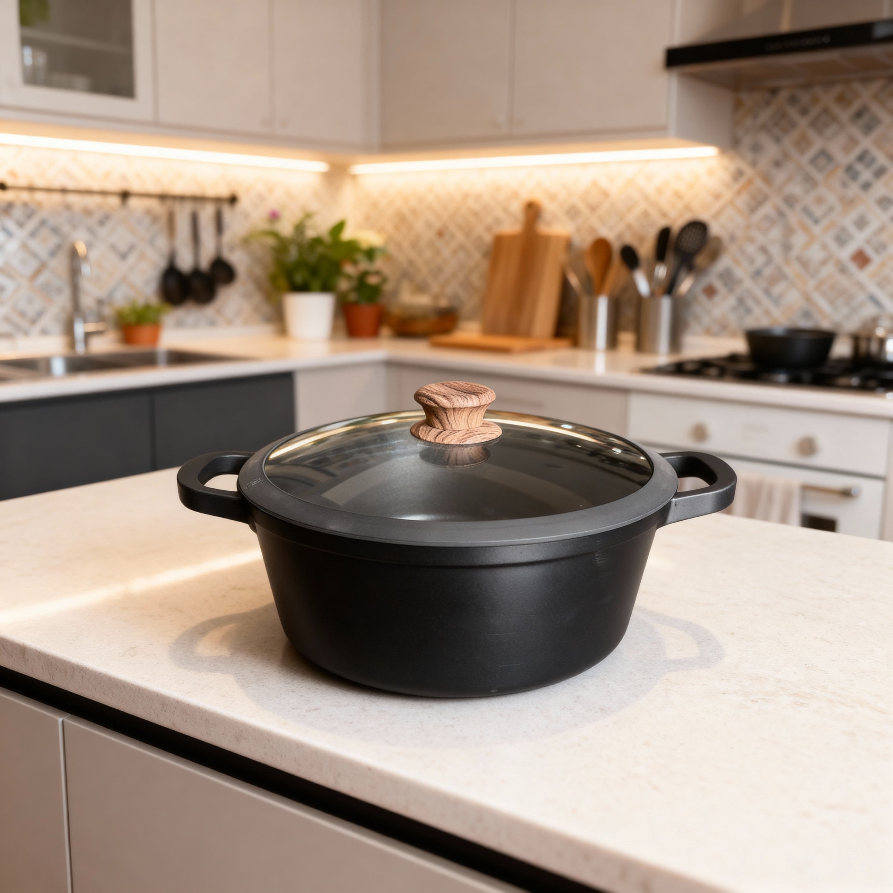 Granite Casserole Pot