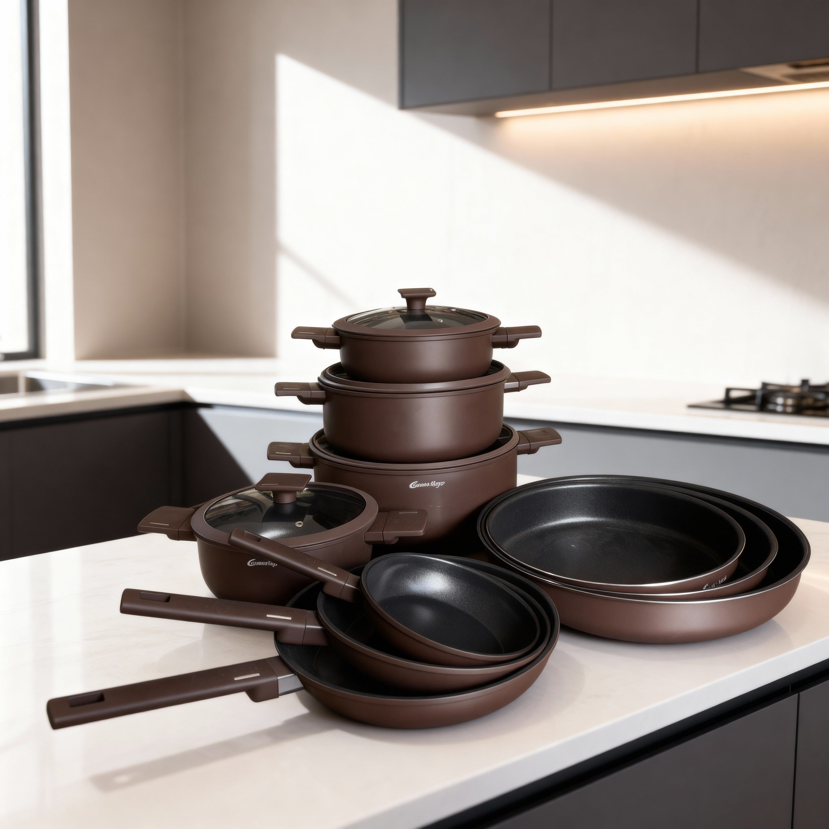 Premium Granite Cookware Set