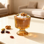 Amber Dessert Goblet Set