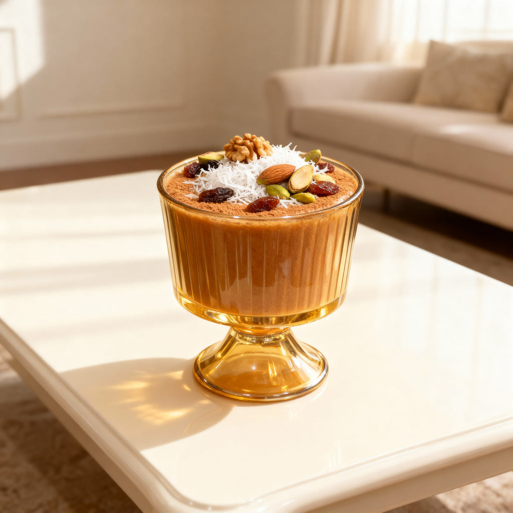 Amber Dessert Goblet Set