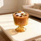 Amber Dessert Goblet Set