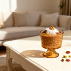 Amber Dessert Goblet Set