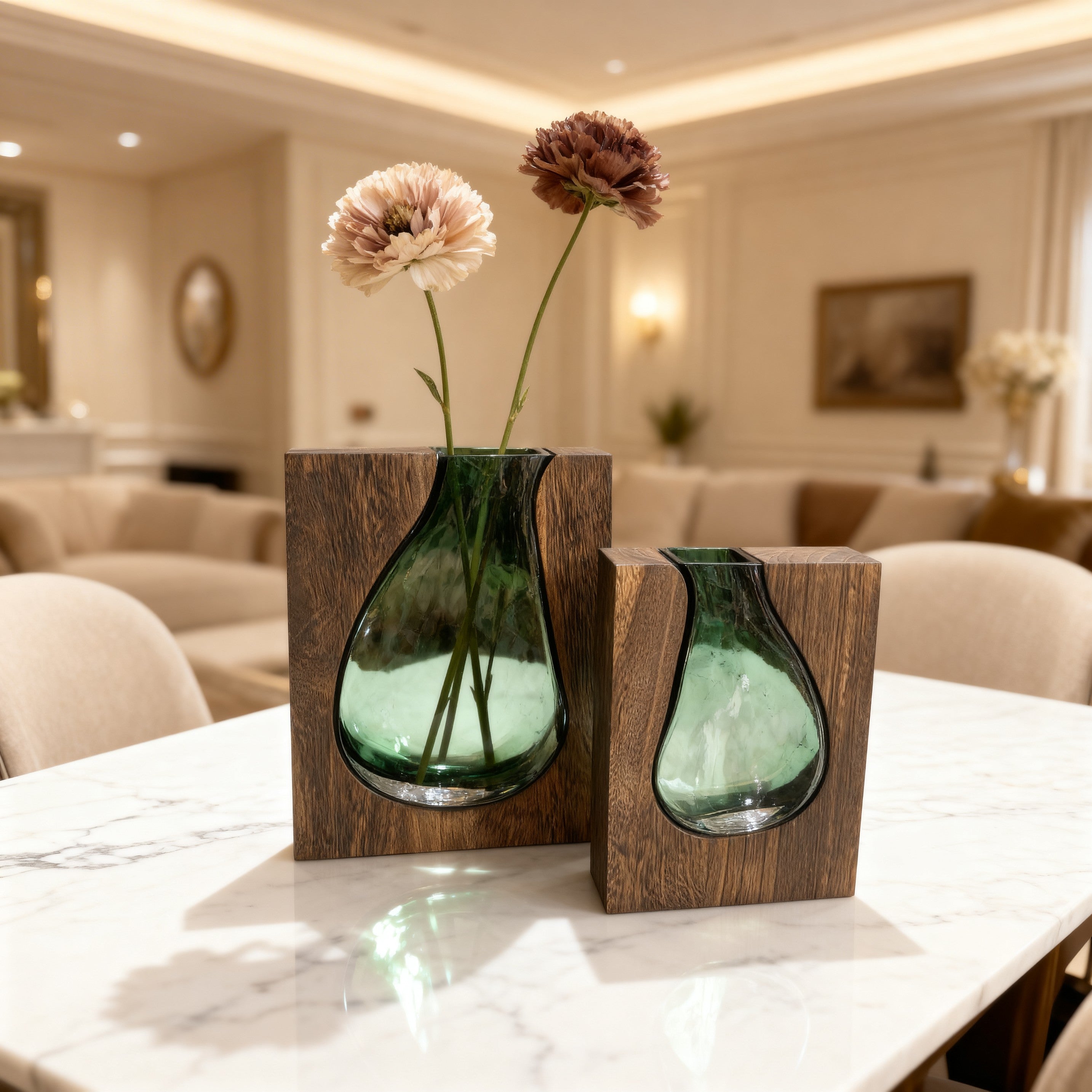 Verde Aura Vase