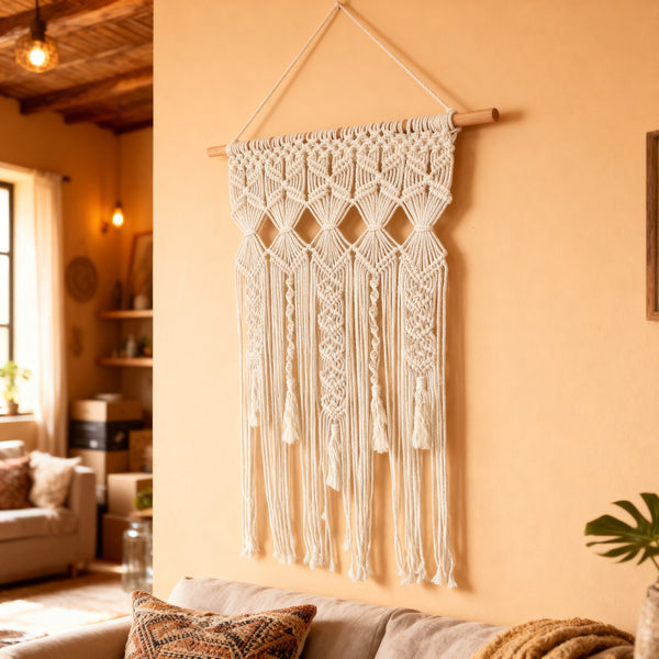 Boho Macramé Wall Art